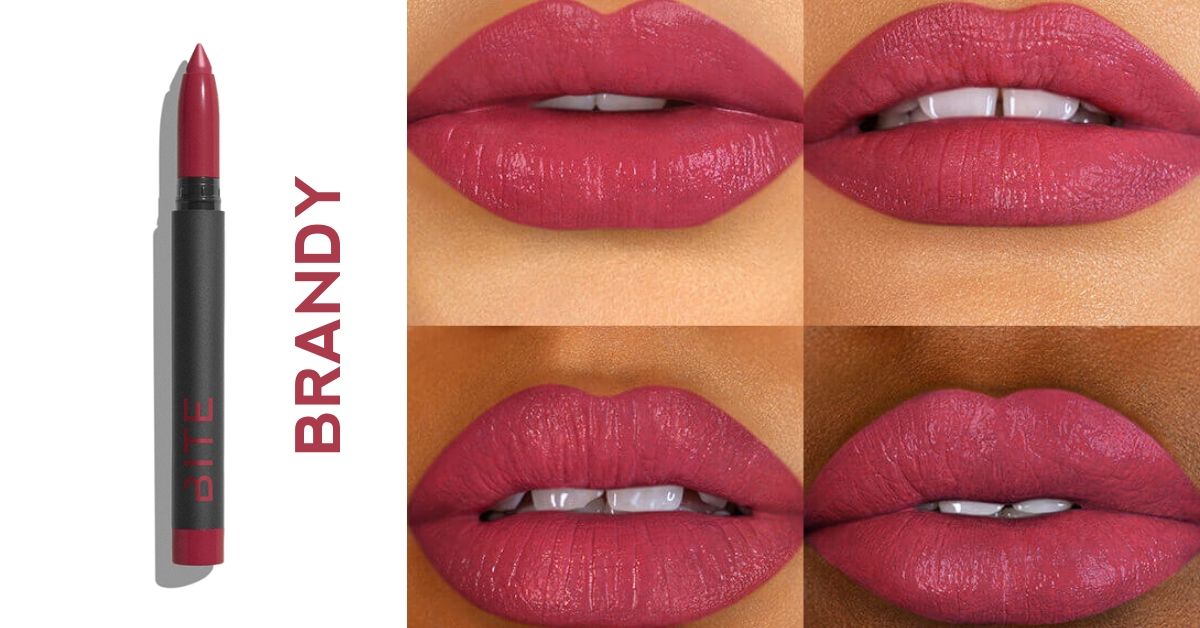 Bite Beauty Brandy lip crayon